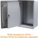 Thumbnail 3 de TIBOX 564x345mm Contrapuerta Metalic p/Tablero Gabinete 600x400 TIP-64