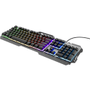 Thumbnail 0 de Trust GXT 853 Esca Metal Rainbow Gaming Keyboard (24277 / 23796)