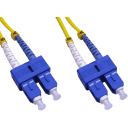 Thumbnail 2 de 1mt SC-SC/UPC MonoModo SM Duplex Jumper Cable Fibra 9/125um 3mm