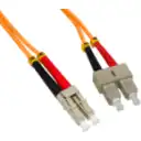 Thumbnail 2 de 3mt LC-SC OM1 MultiModo MM Duplex Jumper Fibra 3mm 62.5/125um