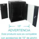 Thumbnail 3 de LINKMADE RACK 9U 10-PULG-ANCHO 30CM-FONDO NEGRO
