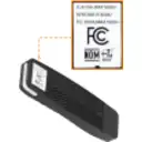 Thumbnail 1 de Adaptador de Red USB D-Link DWA-X1850 AX1800 Wi-Fi 6 (802.11ax) USB 3.2 G1 Negro