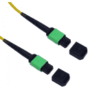 Thumbnail 1 de 3mt MPO-MPO 12-Fibras Type-B MonoModo SM Jumper Cable Fibra LSZH 9/125