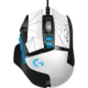 Thumbnail 0 de Mosue Gamer Alámbrico Logitech G502 LOL Hyjal KDA Color Blanco/Negro