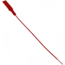 Thumbnail 3 de 100 Unidades Rojo Sellos De Seguridad Metalgrip Plastico 28cm-largo