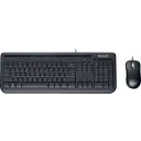 Thumbnail 2 de Kit Teclado Mouse Alámbrico Microsoft Desktop 600 Optico Conexión USB  Negro