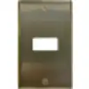 Thumbnail 2 de BTICINO Placa 1 Puesto Modulo Aluminio c/Tornillos