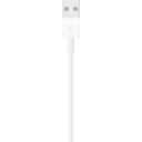 Thumbnail 2 de Cable Apple USB Tipo-C a Lightning largo 1mt Color Blanco