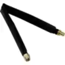 Thumbnail 2 de 20cm Plano RPSMA-H RPSMA-M Ventana Puerta Cable Coaxial 0-6GHz Negro