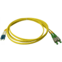 Thumbnail 2 de 2mt FC/APC-LC/UPC MonoModo SM Duplex Jumper Cable Fibra 9/125um 3mm 