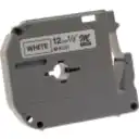 Thumbnail 1 de Cinta Rotuladora Brother M-231 Blanca Texto Negro 12mm*8mm p/ Rotuladora PT90