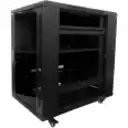 Thumbnail 1 de Rack Piso Linkmade 18U 90cm fondo  C/PDU-VENT NEGRO