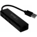 Thumbnail 0 de Adaptador Multipuertos USB-A 2.0 a Prts HUB 3*USB-A 2.0, LAN 10/100Mbps - Utek