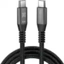 Thumbnail 1 de Klip Xtreme - USB cable - 24 pin USB-C - 1 m - Black - 60W Braided Fast charging
