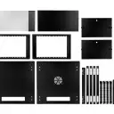 Thumbnail 1 de LINKMADE Desarmado 6U 60CM-Fondo Gabinete Rack Pared Muro Negro