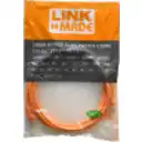 Thumbnail 1 de LINKMADE 3MT CAT6 NARANJO LSZH CABLE PATCH INYECTADO MULTIFILAR