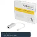 Thumbnail 1 de Adaptador USB-C a Red Gigabit Ethernet 10/100/1000BT(X) Pto Rj-45 Plata StarTech