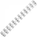 Thumbnail 0 de 30-Ampere 6mm2 12-Pares Regleta-Tornillos 380V 30A-Max 160x20,5x15mm