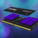 Thumbnail 10 de Memoria RAM 16GB DDR5 6000MHz SO-DIMM CL38 Non-ECC 1.35v 262p KingstonFuryImpact