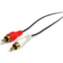 Thumbnail 2 de Cable de Audio Stereo Jack 3.5mm a 2*RCA M/M Largo 1.8mt - StarTech