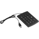 Thumbnail 1 de Teclado Numerico USB-AM 19-Teclas 140x100x15mm Cable-120cm