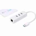 Thumbnail 2 de Adaptador TP-Link UE330 USB 3.0 a Ethernet 10/100/1000 3 Ptos USB-A 3.0 1 Eth.