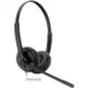 Thumbnail 0 de Cintillo telefonico binaural con conector RJ9, cancelacion de ruido en microfono , compatible con telefonos Yealink con conector RJ9