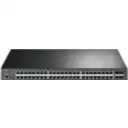 Thumbnail 0 de Switch TP-Link Admin JetStream 48xGigabit 4x10GE SFP+ L2+ 48 Puertos PoE+
