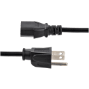 Thumbnail 2 de Cable de Poder NEMA 5-15P a C13, 10A 125V 18AWG 3mts 10ft - StarTech