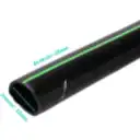 Thumbnail 1 de Plansa 25mm-ext 1,5mm Rollo 100mts Negra HDPE Polietileno Reciclado