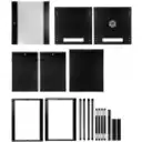 Thumbnail 8 de LINKMADE Desarmado 15U 60CM-Fondo Rack Pared Muro Negro