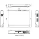Thumbnail 1 de DVR Hikvision 08CH 3K/5MP Lite Acusense 1HDD 2WayAud con camaras compatibles