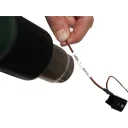 Thumbnail 1 de Termorretractil Brother HSE231E, 11.2mm*1.5mts Negro sobre Blanco