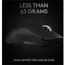 Thumbnail 1 de Mouse Gamer Inalámbrico Logitech PRO X LIGHTSPEED 1ms 25600dpi 5 botones 400ips