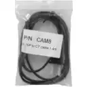 Thumbnail 2 de Americano-Macho a Tipo-8-C7-Hembra Cable poder 1,4mt 140cm sin-Tierra