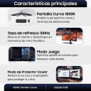 Thumbnail 6 de Monitor Curvo Samsung S36GD 24" FHD 1920*1080 VA 1*HDMI 1*VGA 100hz 4 (GTG)