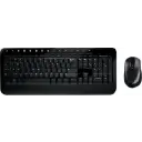 Thumbnail 1 de Kit Teclado Mouse Inalámbrico Microsoft Desktop 2000 USB Reposa manos C/Negro