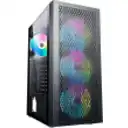 Thumbnail 0 de Gabinete Gamer EsGaming F22-BK Incluye 4 Ventiladores 120mm ARGB sin Fte ATX