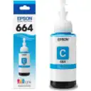 Thumbnail 0 de Botella de Tinta Epson T664220-AL Cyan p/Imp L200/L110/L210/L355, 6500Pág 70ml