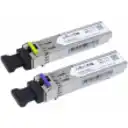 Thumbnail 1 de MIKROTIK Pair of SFP modules, S-45LC80D (1.25G SM 80km 1490nm) and S-54LC80D (1.25G SM 80km 1550nm)