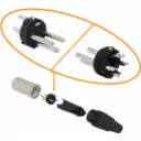 Thumbnail 2 de XLR 3pin XLR3-Macho Conector Soldable DMX