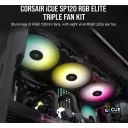 Thumbnail 11 de Corsair Memory - Kit Ventilador iCUE Elite 3x12