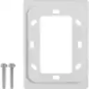 Thumbnail 1 de UI 1-unidad Blanco 4-Keystone Vertical Faceplate Pintable 118x88mm