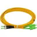 Thumbnail 0 de 5mt SC/APC-ST/APC MonoModo SM Duplex Jumper Cable Fibra 9/125um 3mm