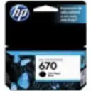 Thumbnail 0 de Cartridge HP 670 Negro Tinta para Imp Deskjet 3525/4615/4625/5525, 250Pág 7.5ml