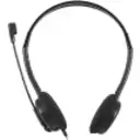 Thumbnail 2 de GENIUS HEADSET 3.5mm CABLE 2,4MT + CABLE SINGLE JACK 3.5mm-HS-200C
