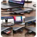 Thumbnail 1 de MLAB HUB ADAPTADOR 6 EN 1 TYPE-C A HDMI + SD/TF CARD + PD100W + 2USB2.0