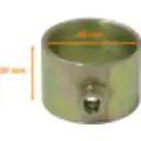 Thumbnail 1 de Base para tubo de 38mm req/MAST-PL Fijacion Mastil Telescopico