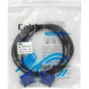 Thumbnail 1 de Cable VGA HDB15 M/M 1.8mts Blindado Color negro