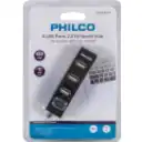 Thumbnail 1 de HUB Philco, USB-A a 4 Puertos USB2.0 c/Switch color Negro
